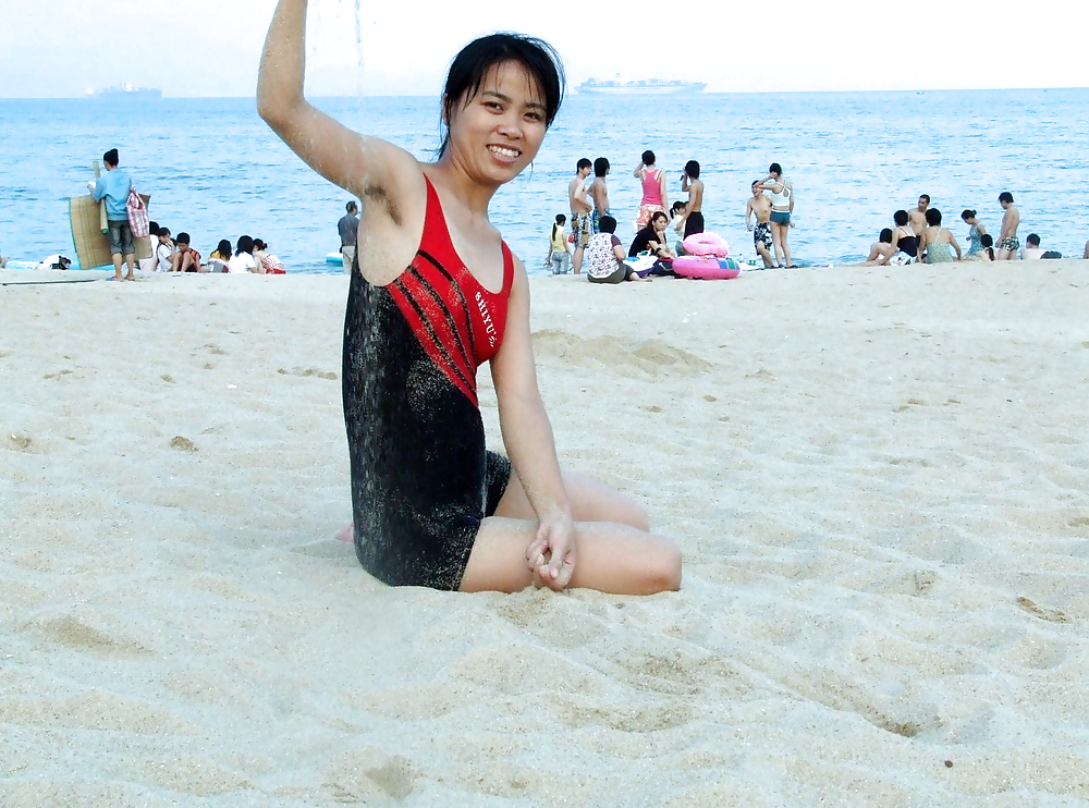 My visit to the beach (Beautiful Asians with Hairy Armpits) #106908394