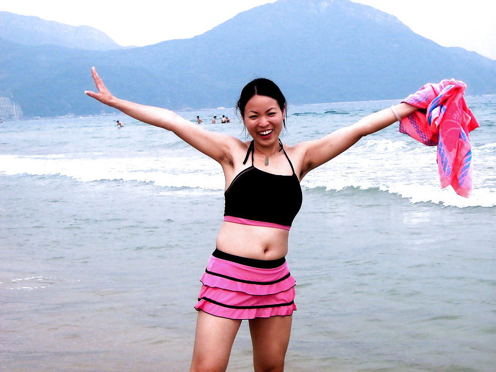My visit to the beach (Beautiful Asians with Hairy Armpits) #106908398