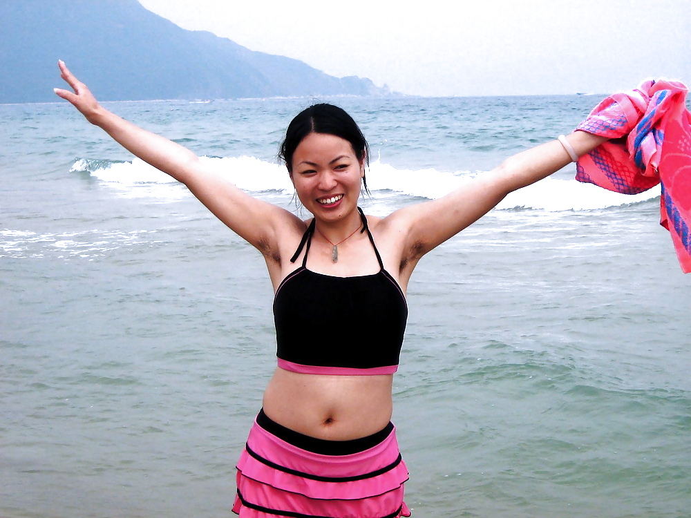 My visit to the beach (Beautiful Asians with Hairy Armpits) #106908400