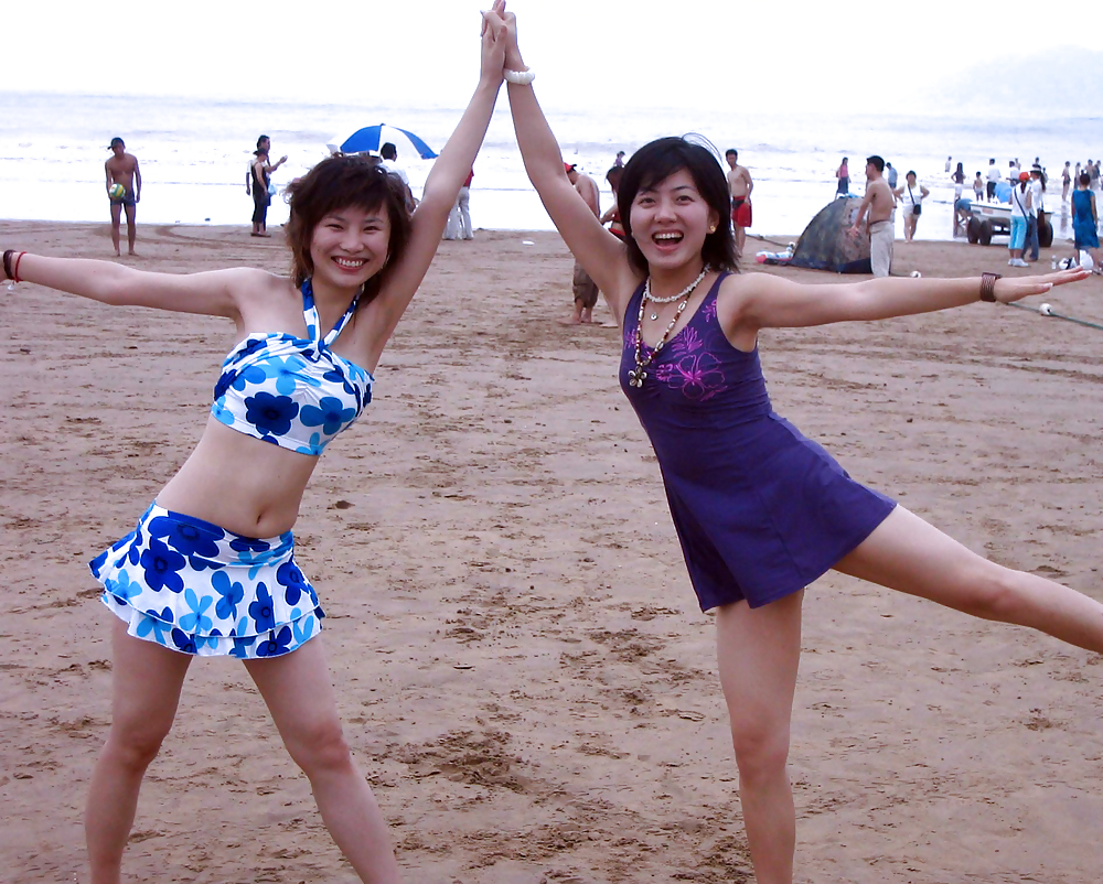 My visit to the beach (Beautiful Asians with Hairy Armpits) #106908414