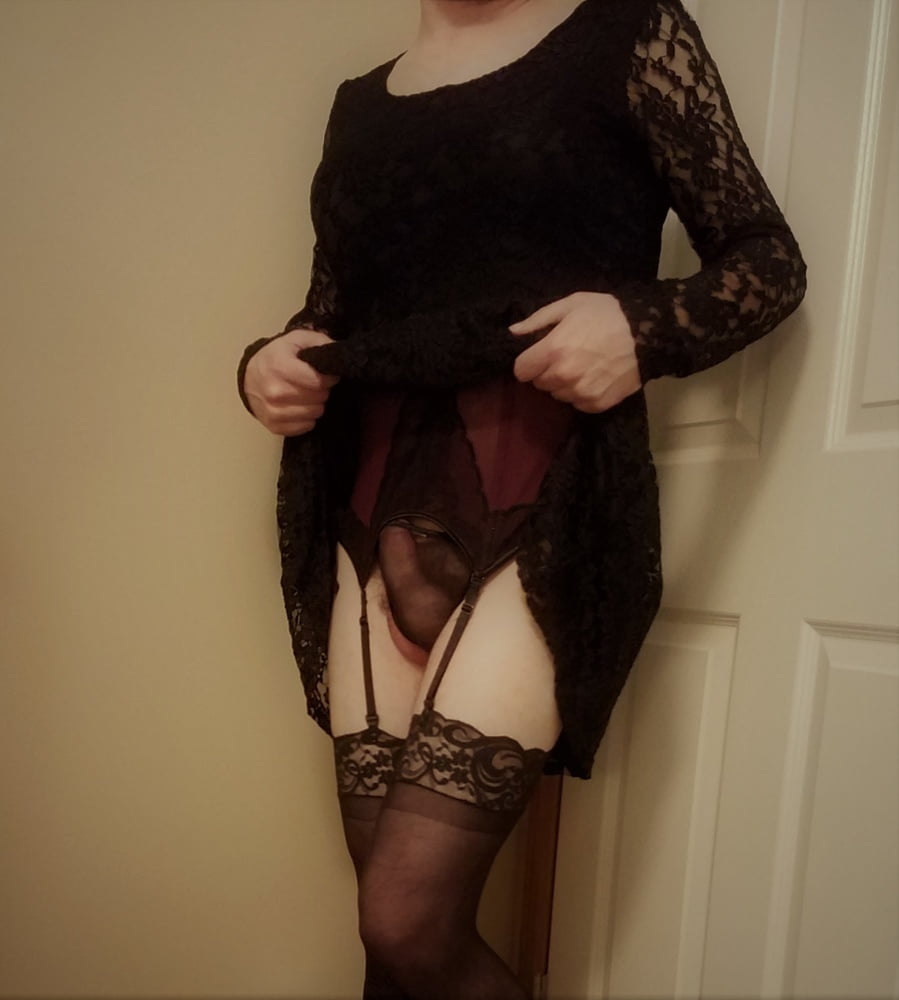 New black dress and corset #107262817