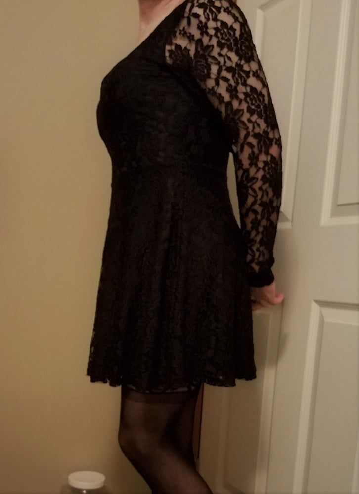 New black dress and corset #107262824