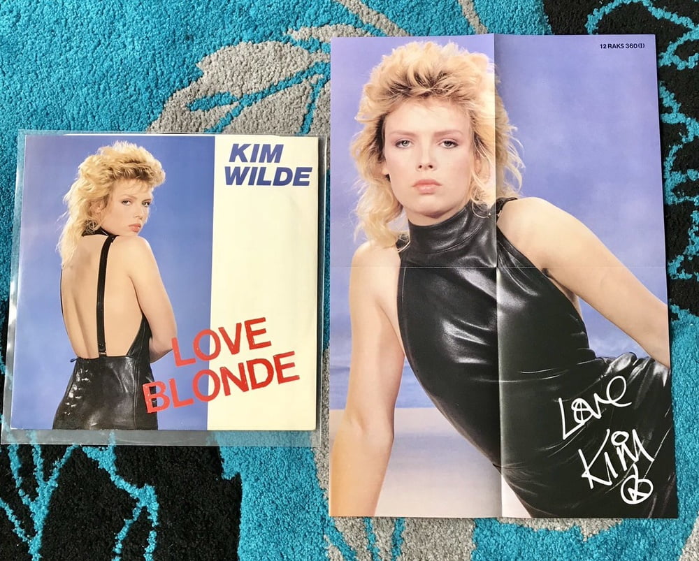 80&#039;s disco style: Kim Wilde #98456754