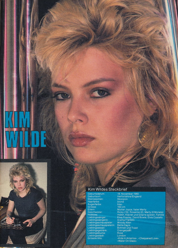 80&#039;s disco style: Kim Wilde #98456800