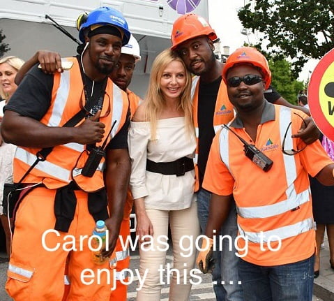 Carol Vorderman captions #97189310