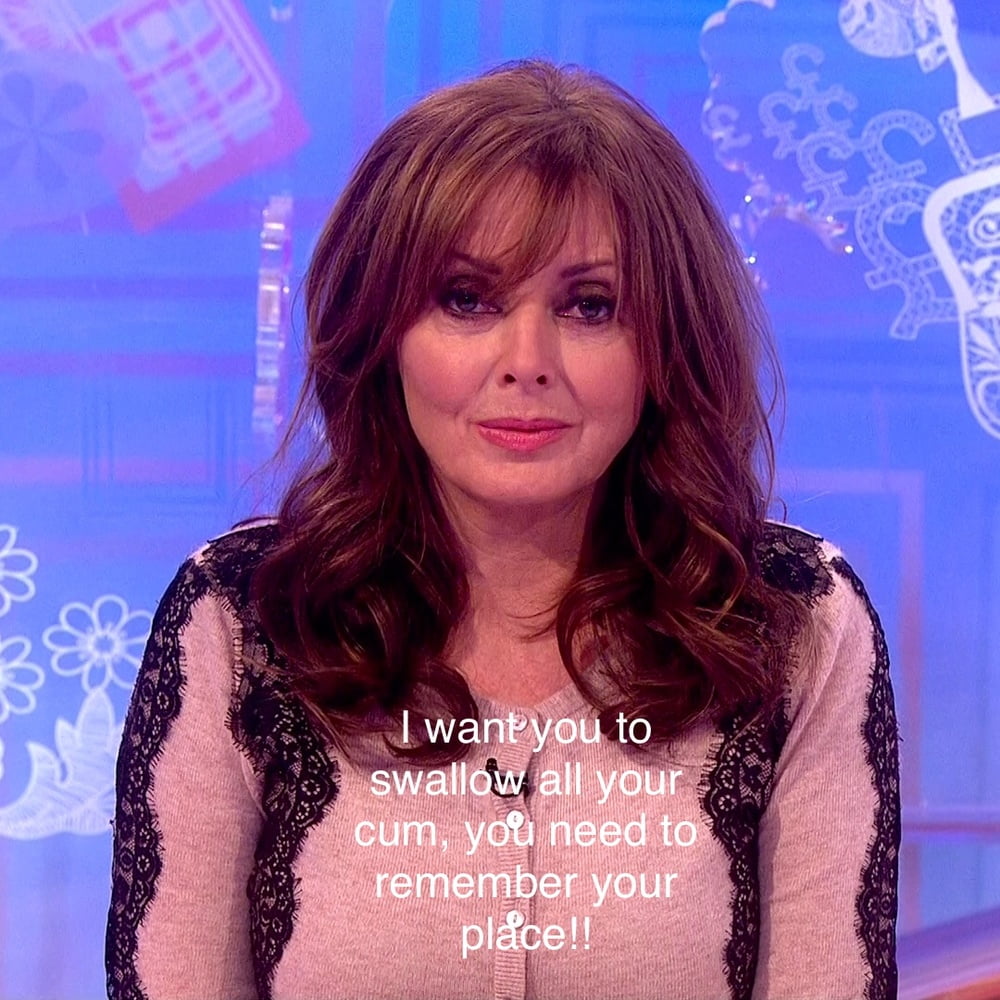 Carol Vorderman captions #97189381