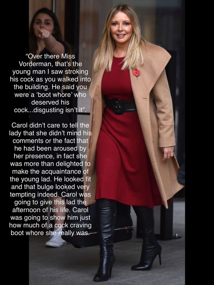 Carol Vorderman captions #97189626