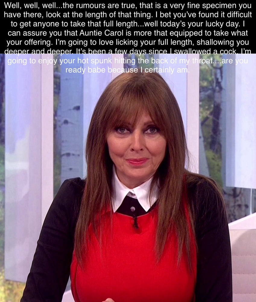 Carol Vorderman captions #97189681