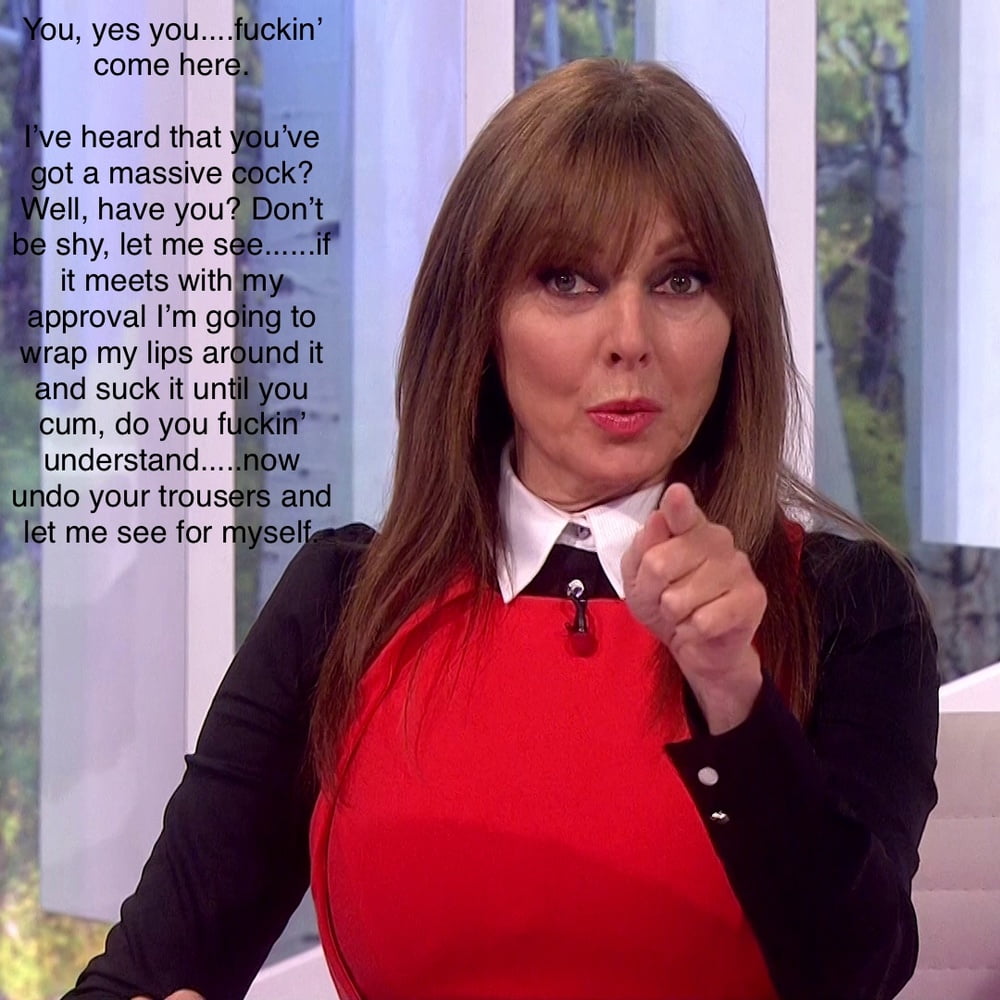 Carol Vorderman captions #97189686