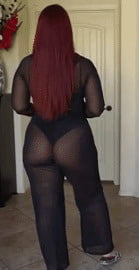 Asses in see through and chaps #93608434