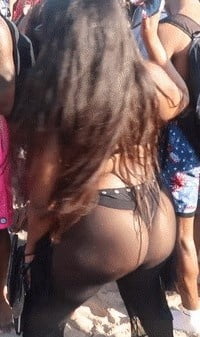 Asses in see through and chaps #93608517