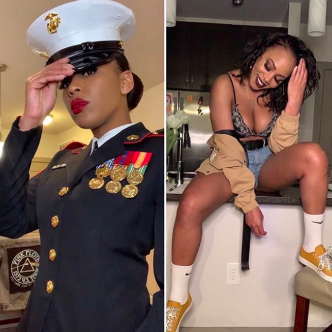 Hot Military Girls In and Out of Uniform! #91930694
