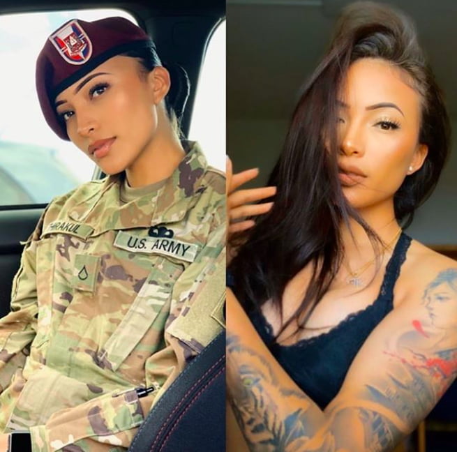 Ragazze militari sexy dentro e fuori l'uniforme!
 #91930710