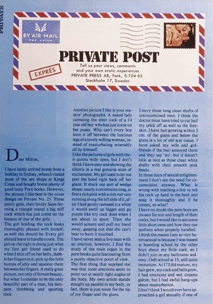 Vintage Retro Porno - Private Magazine - 047 #92481197