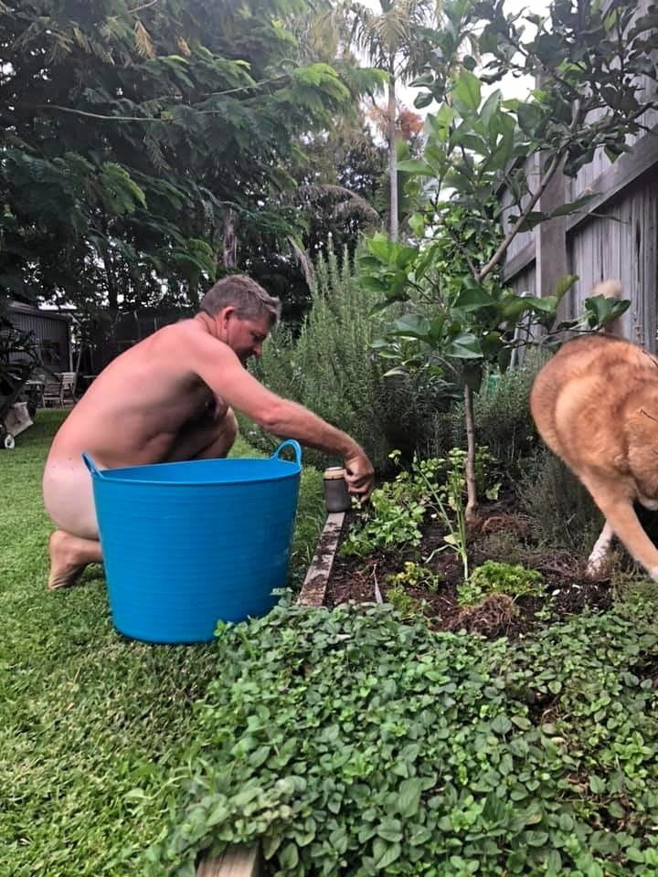 Bleiben Sie sicher: Arbeiten Sie in Ihrem Garten
 #103666594