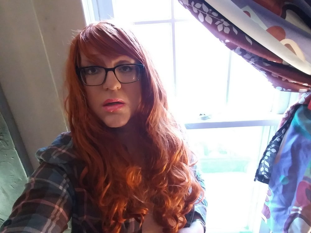 Redhead shemale trans masturbation cum cock #107071337