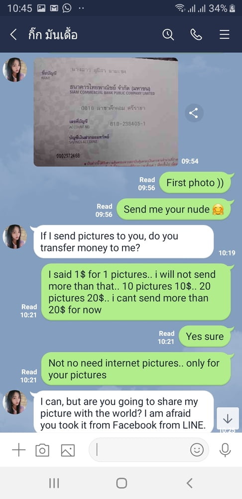 Chica tailandesa enviarme sus desnudos..
 #91767539