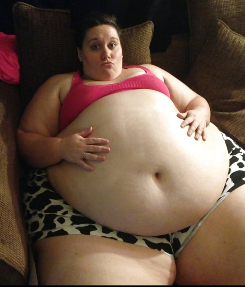 BBW Sexy Overstuffed Fat Belly Girls #94688522