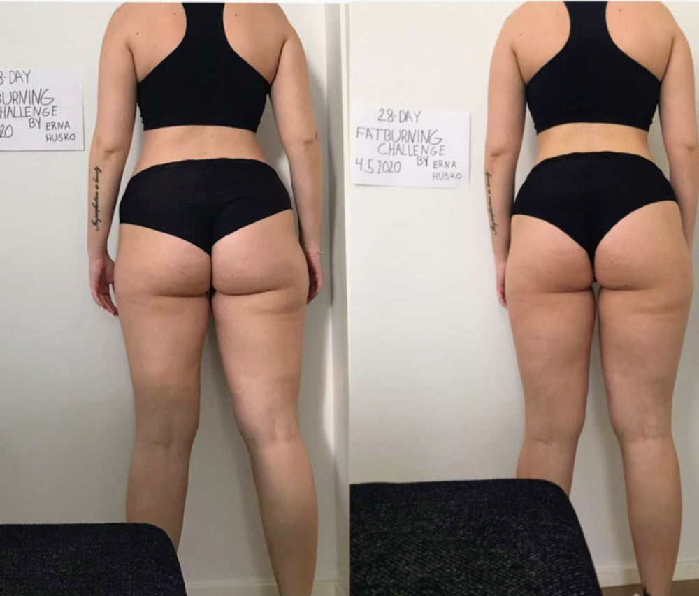 Before after booty #95160137