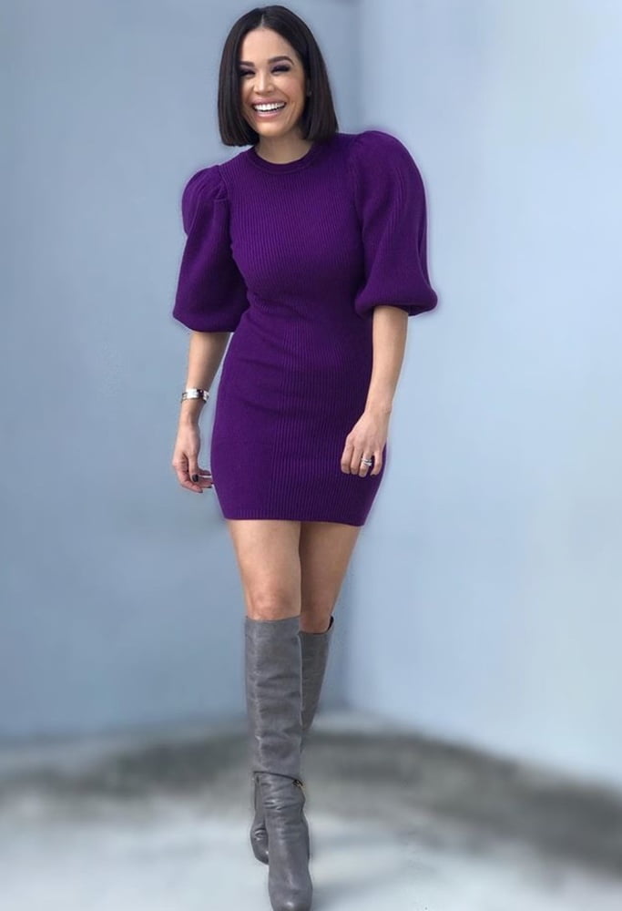 Female Celebrity Boots &amp; Leather - Karla Martinez #100452361