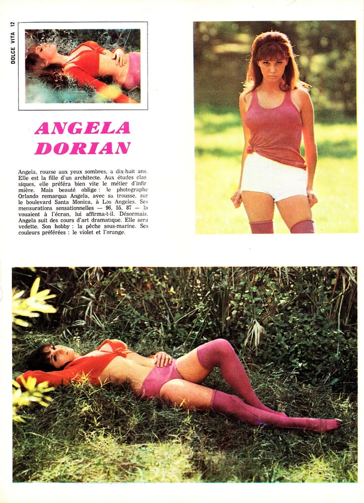Collection d'angela dorian aka veronica verti, une jeune femme des années 60 et 70.
 #90414730
