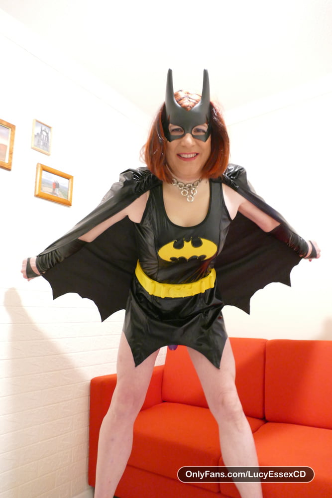 Sissy Lucy is Batgirl - Cosplay photoshoot #107015074