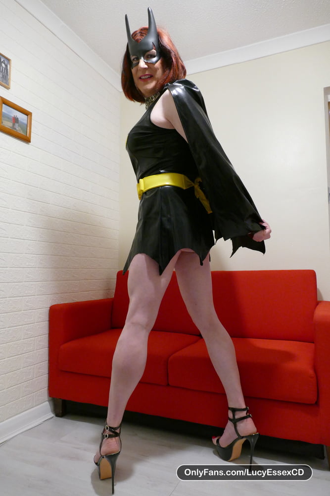 Sissy Lucy is Batgirl - Cosplay photoshoot #107015076