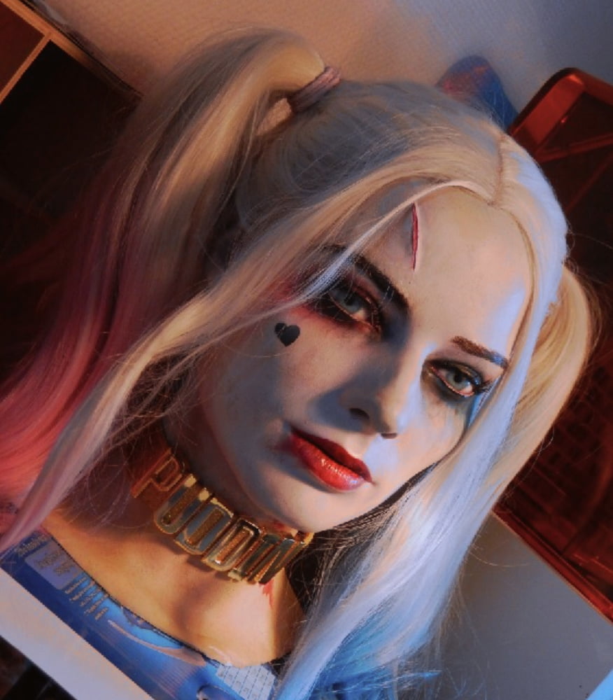 Harley Quinn Silicone Bust, Making Sex Toy