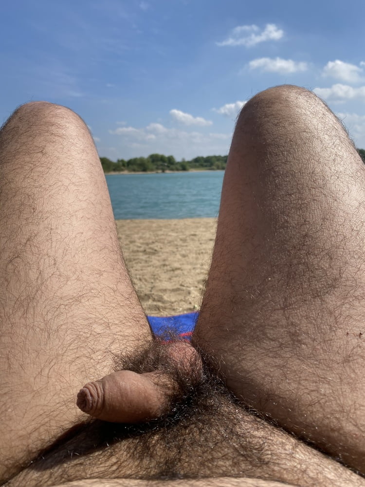 Public beach small dick pre cum #107307351