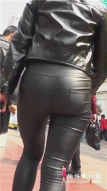 woman in leather #99917218