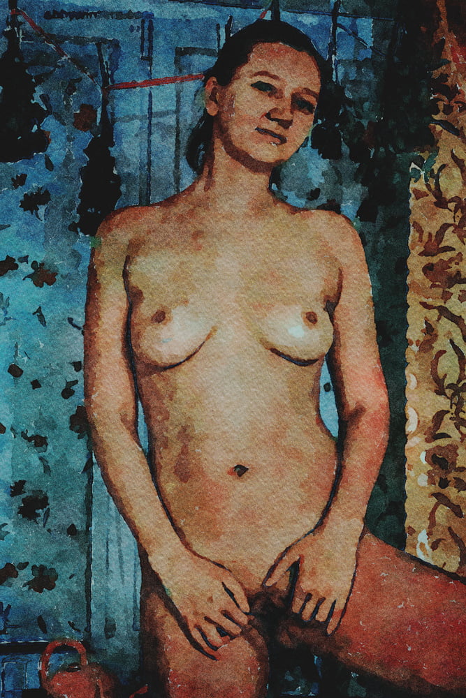 Erotic Digital Watercolor 66 #99475151