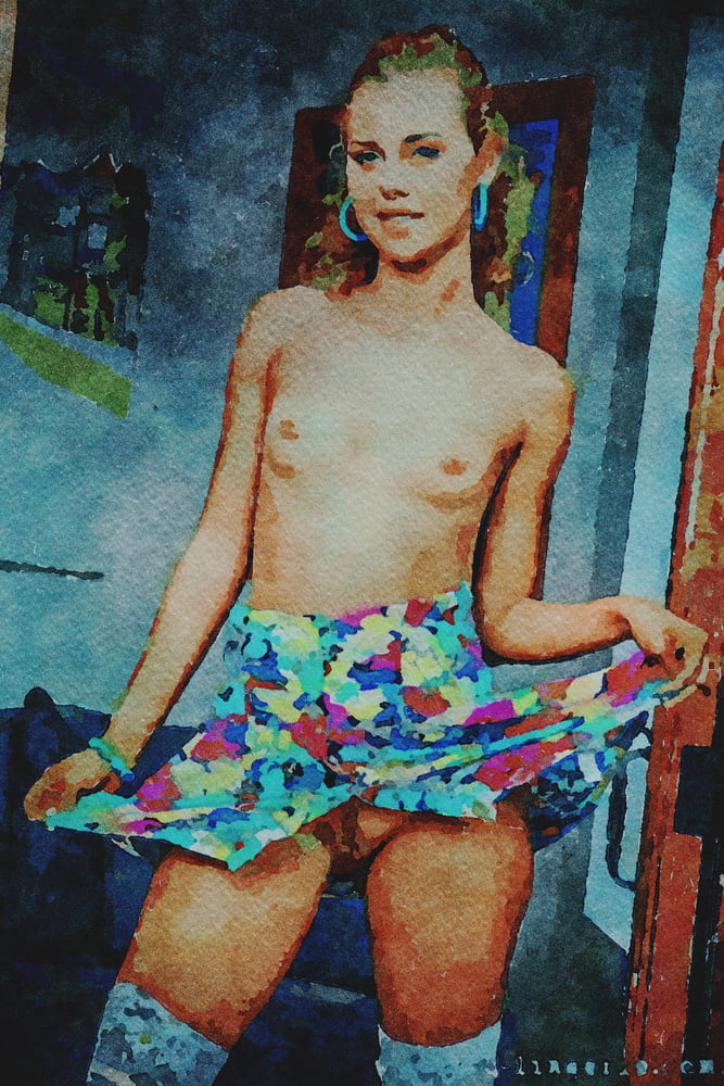 Erotic Digital Watercolor 66 #99475351