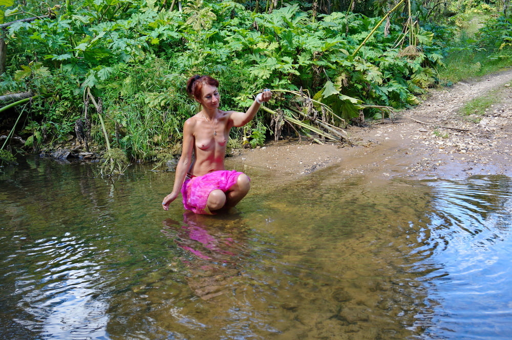 on Ford from Scherbikha river #106618651