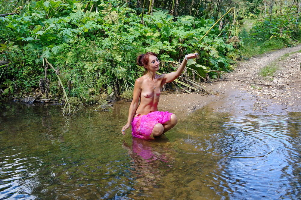 on Ford from Scherbikha river #106618653