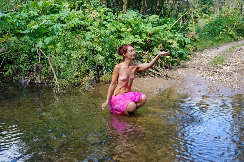 on Ford from Scherbikha river #106618654