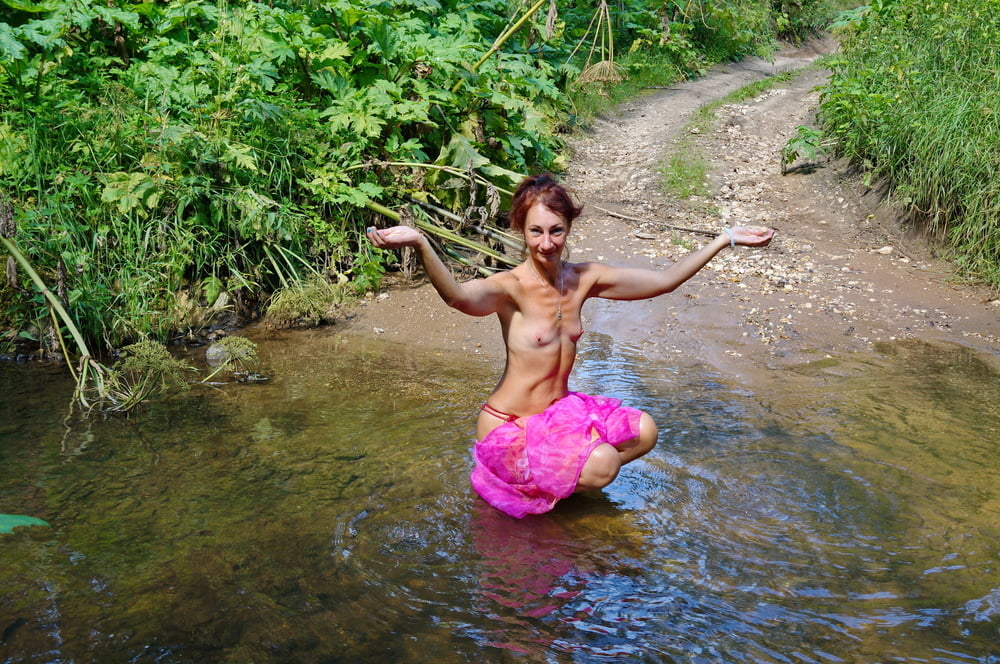 on Ford from Scherbikha river #106618657