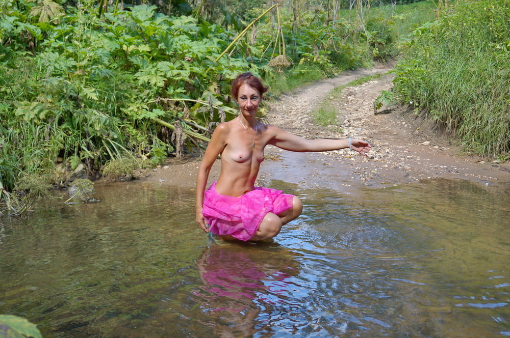 on Ford from Scherbikha river #106618659