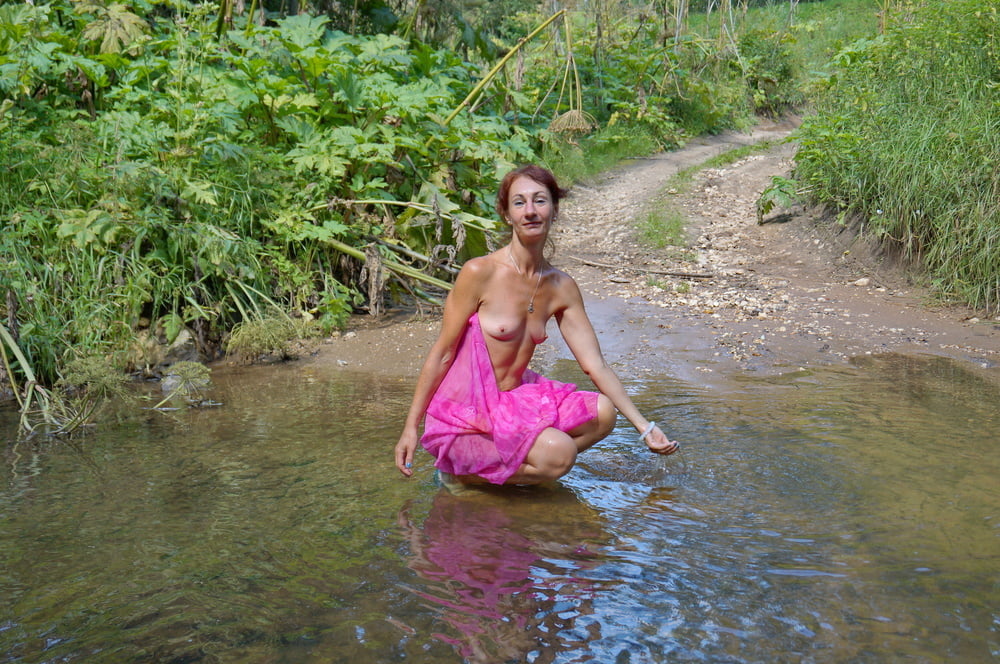 on Ford from Scherbikha river #106618661