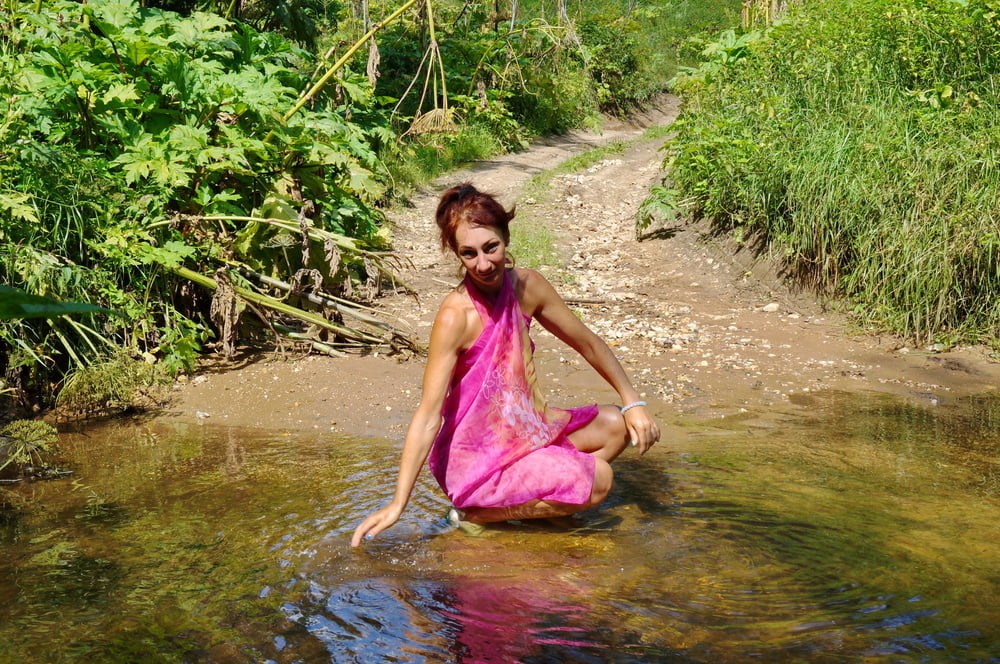 on Ford from Scherbikha river #106618667