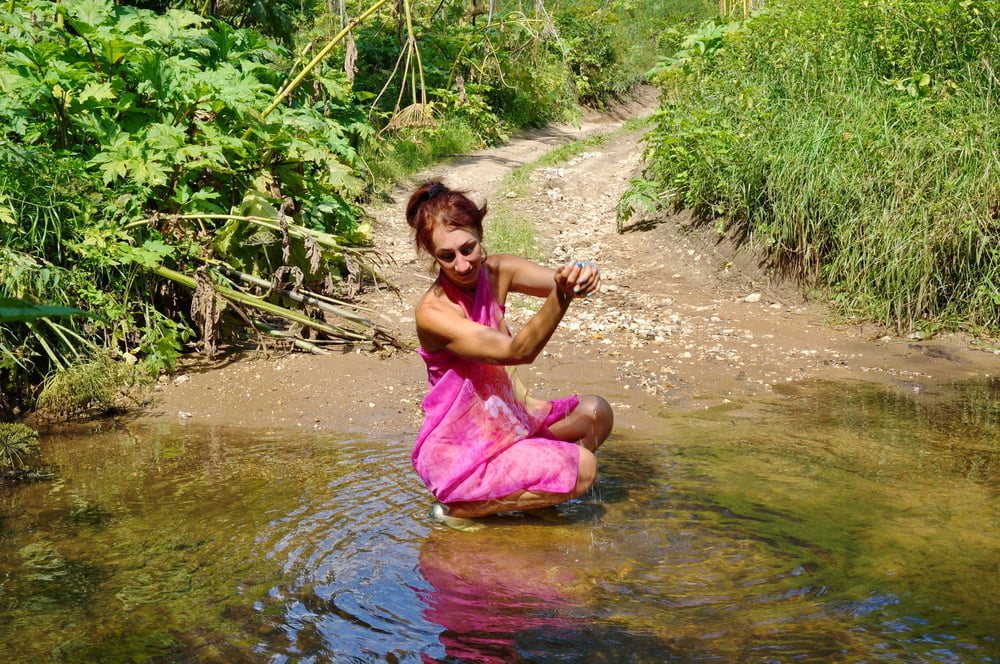 on Ford from Scherbikha river #106618668