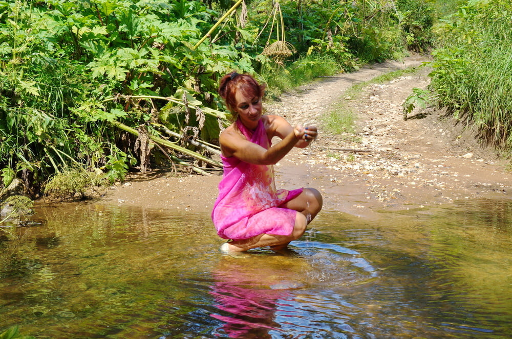 on Ford from Scherbikha river #106618670