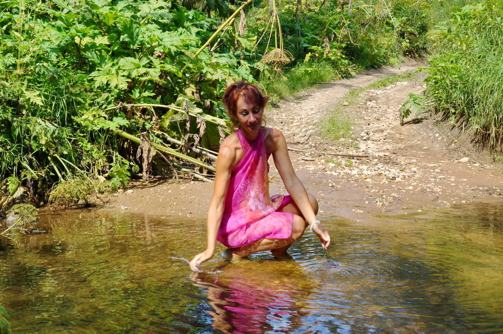 on Ford from Scherbikha river #106618671