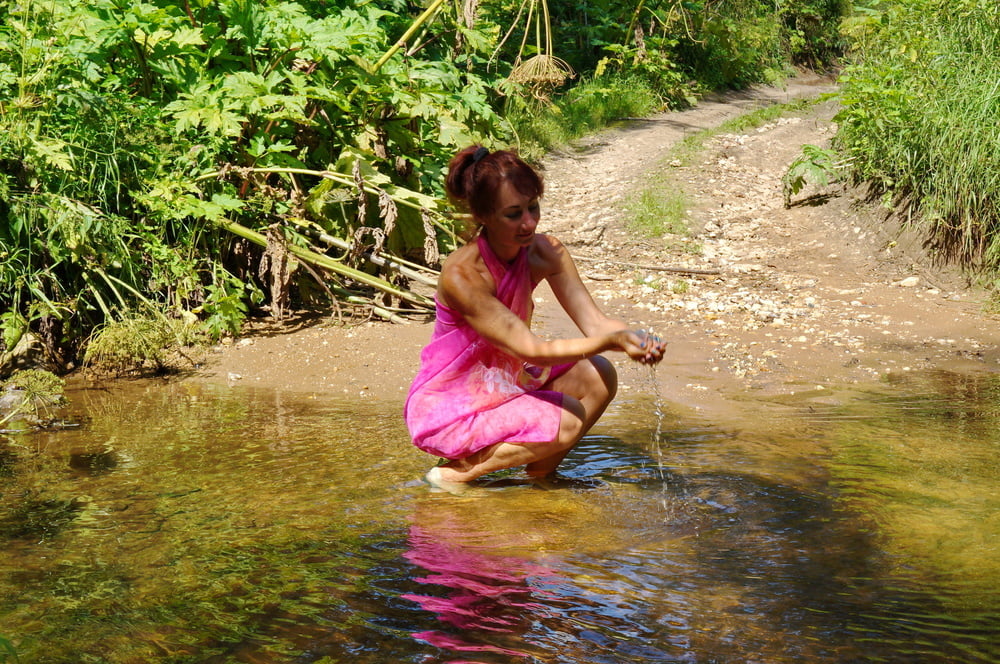 on Ford from Scherbikha river #106618672