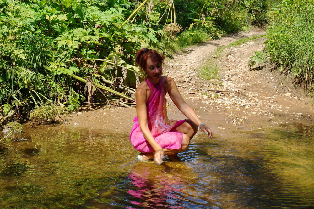 on Ford from Scherbikha river #106618673