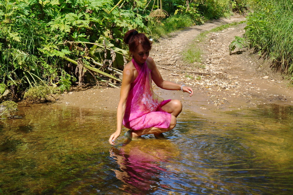 on Ford from Scherbikha river #106618674