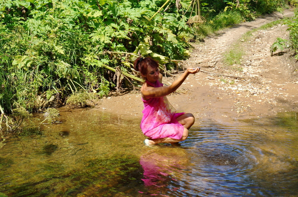on Ford from Scherbikha river #106618675