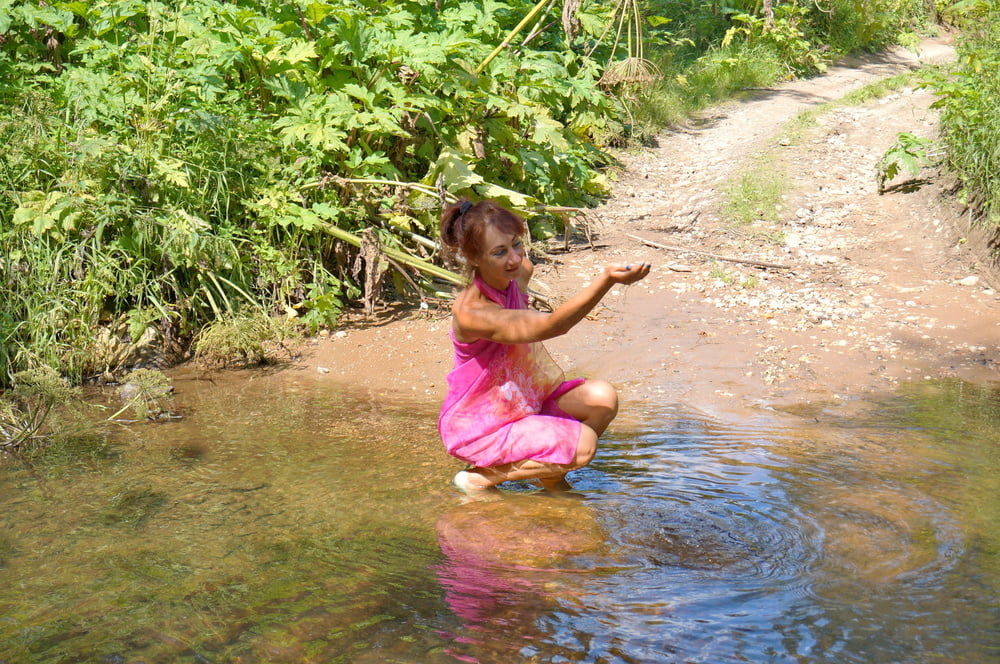 on Ford from Scherbikha river #106618678