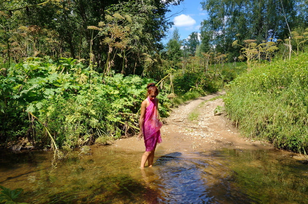 on Ford from Scherbikha river #106618679