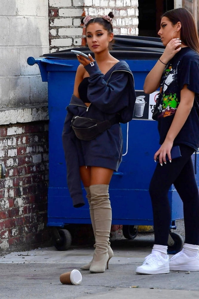 Ariana grande with boots vol 01
 #105237686