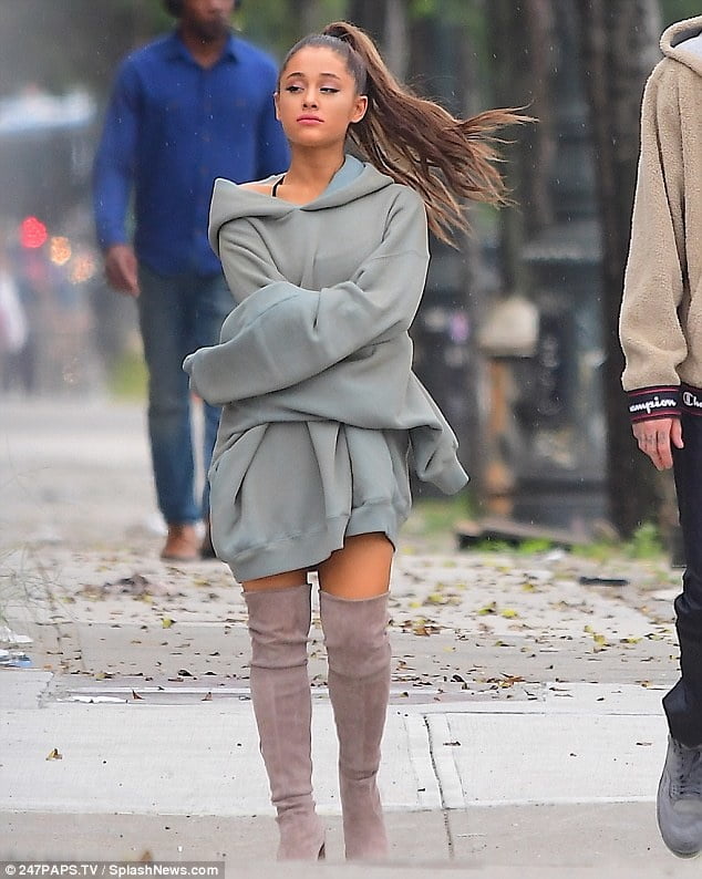 Ariana grande with boots vol 01
 #105237846